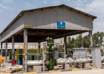 مخزن زیرزمینی تلمبه خانه ری-قزوین بازسازی شد