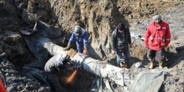 نشتی خط لوله فرآورده ری – ساری مهار شد