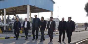 بازدید مدیرکل روابط عمومی وزارت نفت از مرکز انتقال نفت تبریز منطقه شمالغرب