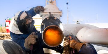 بازرسی فنی منیفولد نیروگاه کاشان