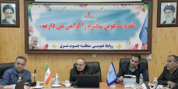 بازدید معاون سازمان پدافند غیرعامل کشور از مرکز انتقال نفت رفسنجان