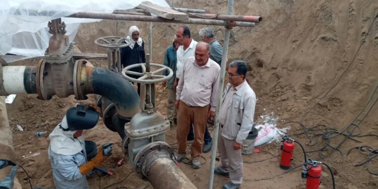 اتصال نیروگاه هنگام به شبکه خطوط لوله انتقال فرآورده های نفتی