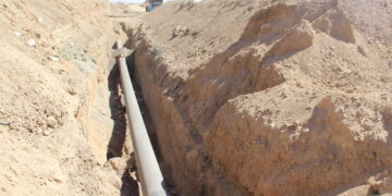 تعویض پوشش خط 16 اینچ ری – ساری در منطقه تهران