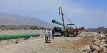 آماده سازی مقدمات بهره‌برداری خط 26 اینچ جدید مسیر بندرعباس-رفسنجان در مرکز انتقال نفت رفسنجان