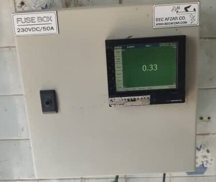 طراحی و ساخت پانل پرتابل پایش فشار خط در منطقه جنوب شرق