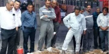 عملیات تعمیر نقاط خوردگی همزمان سه خط انتقال درپی نظارت دقیق