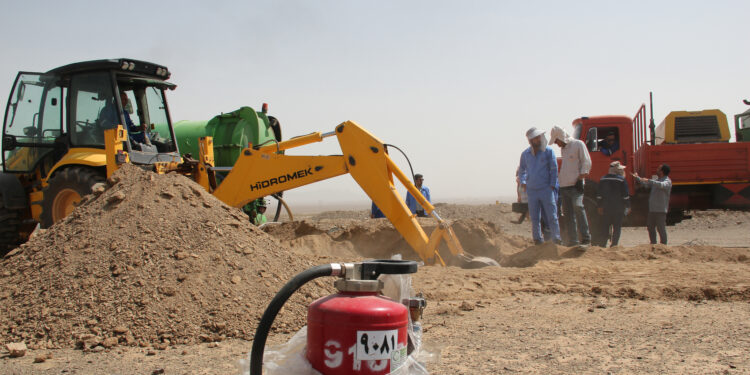 اجرای مانور سرقت از خط لوله اصفهان_ری و واکنش در شرایط اضطراری