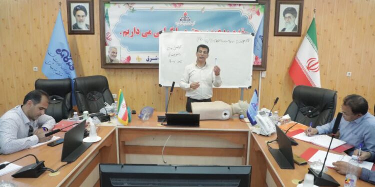 برگزاری دوره آموزشی فوریتهای پزشکی در منطقه جنوب شرق
