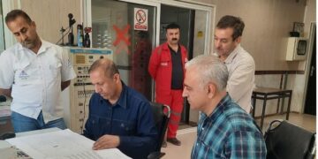 ارزیابی عملکرد تجهیزات در مراکز انتقال نفت شهید قمری و پایطاق