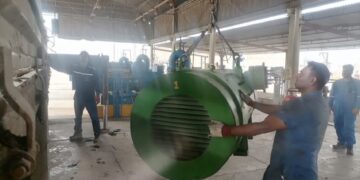 نصب و راه اندازی یک دستگاه الکتروموتور در منطقه خوزستان انجام شد