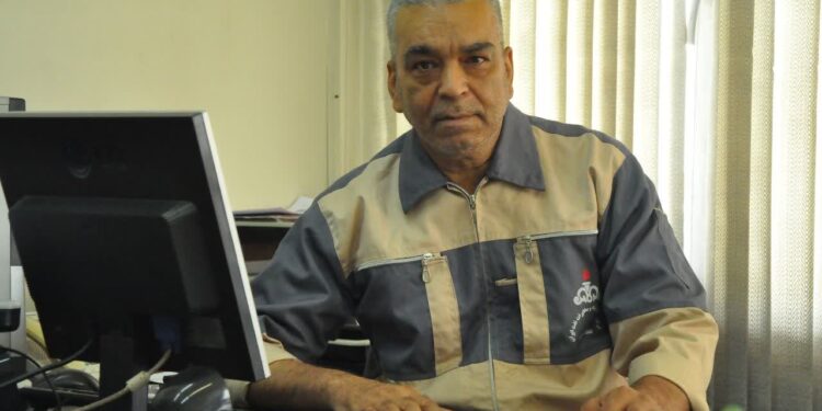 همکار بازنشسته منطقه تهران ، رزمندۀ عملیات بیت المقدس