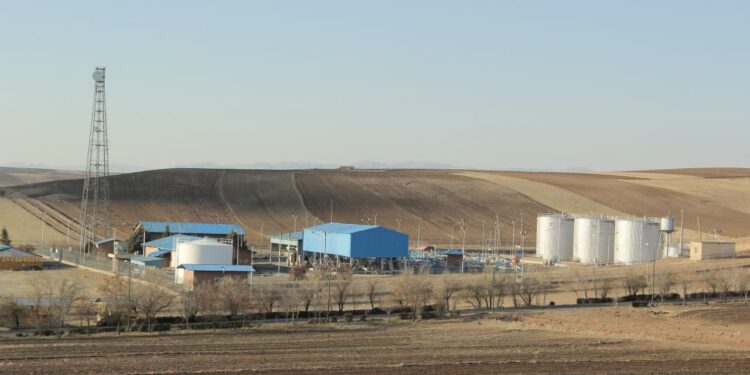 نگین سیاه نفت در دل بزقوش