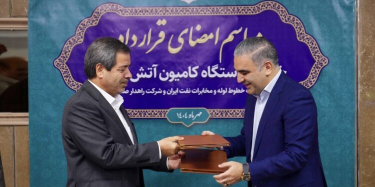 امضای قرارداد خرید ۹ کامیون آتشنشانی برای افزایش ایمنی شرکت