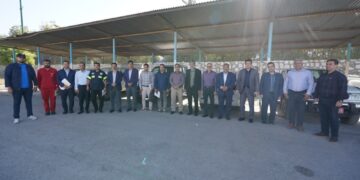 تجلیل از قهرمانان خاموش صنعت انتقال نفت منطقه غرب در روز آتش نشانی و ایمنی