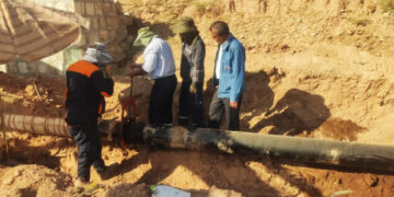 تعویض مقطع فرسوده و ایمن‌سازی خط خروجی مخزن T11 در مرکز انتقال نفت شهید قمری