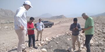 بازدید و ارزیابی مسیر فیبر نوری خط ۲۶ اینچ جدید بندرعباس-رفسنجان