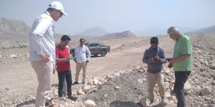 بازدید و ارزیابی مسیر فیبر نوری خط ۲۶ اینچ جدید بندرعباس-رفسنجان