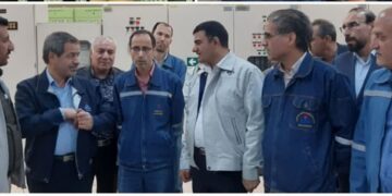 بازدید مدیرعامل از مرکز انتقال نفت شهیدسربرزگر شاهرود