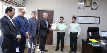 دیدار مدیر منطقه شمالغرب با معاون هماهنگ کننده فرماندهی انتظامی استان زنجان