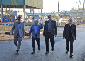 بازدید رئیس حراست شرکت از منطقه شمال