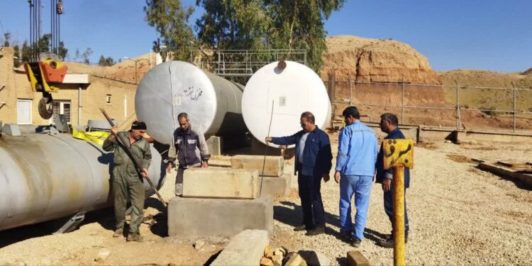 پایان موفق عملیات ۲۴ ساعته جابه‌جایی مخزن دیزل‌ژنراتور در مرکز شهید قمری