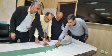 رونمایی از نقشه پروفیل خطوط لوله انتقال مواد نفتی از مارون تا اصفهان