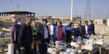 بازدید مدیرکل تشکیلات وزارت نفت از منطقه تهران و بررسی چالش‌های منابع انسانی