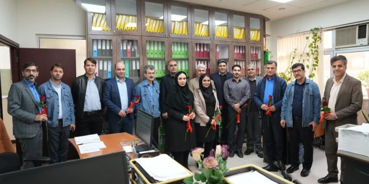 قدردانی از همکاران امور مالی منطقه شمال