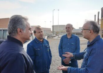 اتصال خط لوله نفت‌گاز یورو ۴ به نیروگاه منتظر قائم