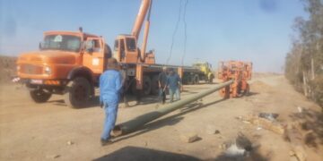 پیشرفت بیش از ۵۰ درصدی در اتصال نیروگاه تابان به شبکه خطوط لوله