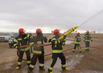 حضور فعال HSE شمالغرب در مانور سطح دو پدافند غیرعامل تبریز