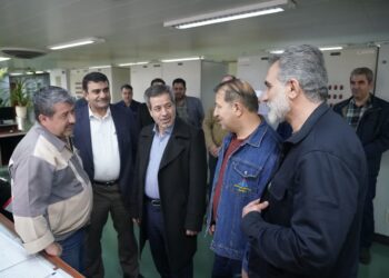 حضور مدیرعامل در مراکز پنج‌گانه انتقال نفت ری