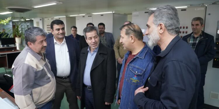 حضور مدیرعامل در مراکز پنج‌گانه انتقال نفت ری
