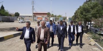 بازدید مدیران ارشد شرکت ملی نفت ایران از منطقه تهران