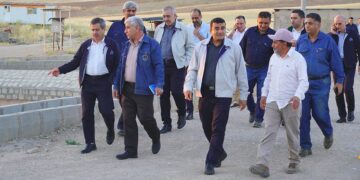 بازديد مديرعامل شركت و هيات همراه از منطقه لرستان