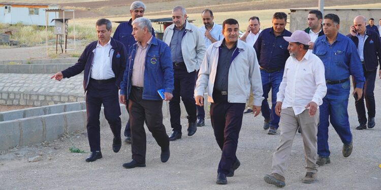 بازديد مديرعامل شركت و هيات همراه از منطقه لرستان