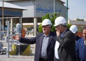 بازدید مدیرکل HSE وزارت نفت از مرکز انتقال نفت تبریز
