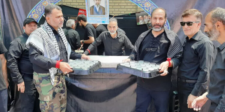 برپایی موکب سیدالشهدا(ع) حوزه مقاومت بسیج شرکت خطوط لوله و مخابرات نفت ایران؛ نمایش جلوهای از فرهنگ خدمت در مسیر عاشقان «آقای شهید»