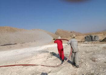 بهره برداری لندفارمینگ مرکز انتقال نفت قطب آباد